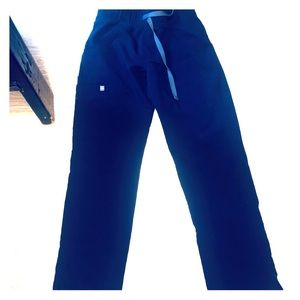 Figs Kade Petite Pant in Navy Blue